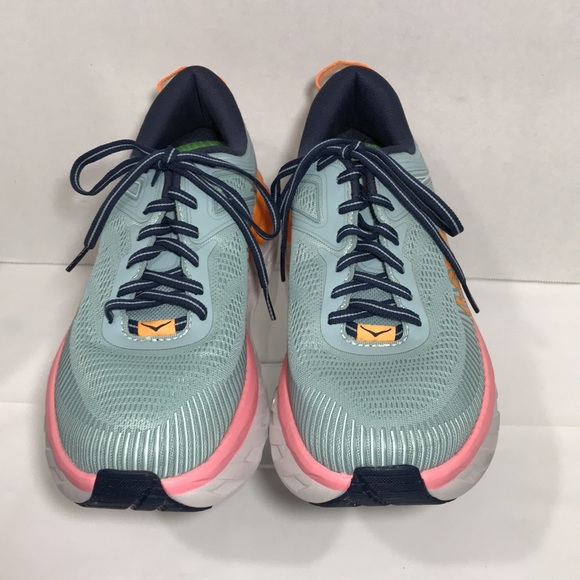 Hoka One One Bondi 7 Sz 9.5 Wide Shoes Blue Haze - Picture 5 of 12